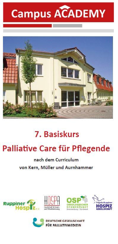 7. Basiskurs Palliative Care für Pflegende