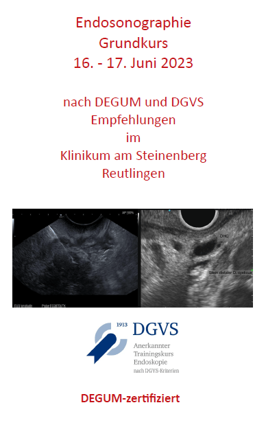 Reutlingen Endosonography Basic Course June 2023